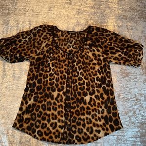 Express short sleeve blouse